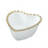 Nordic Gold Bead Ceramic Dinner Plates and Bowls