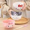 Cute Sanrio Ceramic Bowl Set
