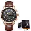 Leather Men Quartz Luxury Watches