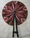 African Printed Handmade Fans