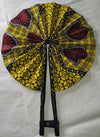 African Printed Handmade Fans